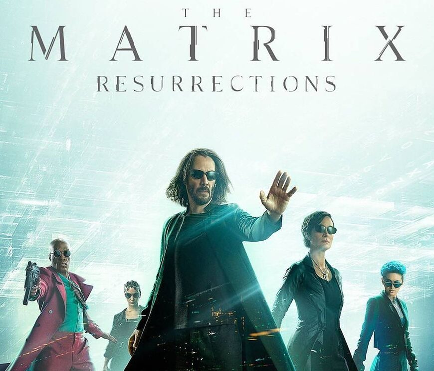 poster matrix resurrections critica